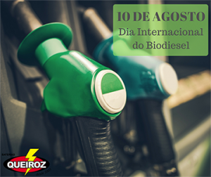 Dia 10 de agosto - Dia Internacional do Biodiesel
